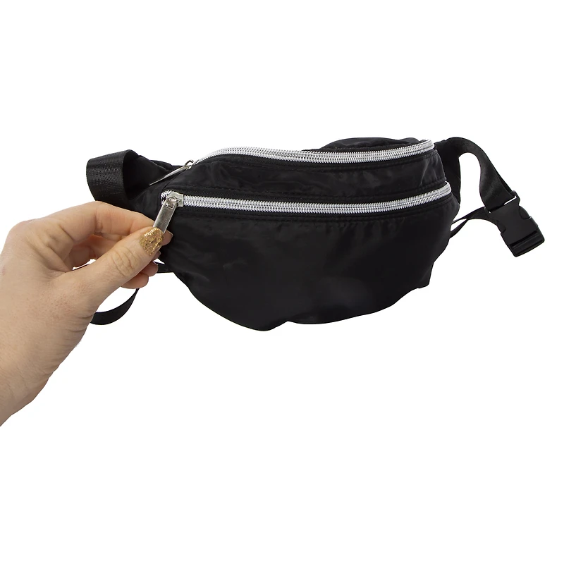 double zip fanny pack