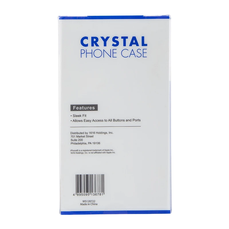 iPhone 12 Pro®/12® crystal phone case