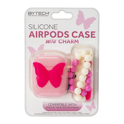 silicone icon case for AirPods® with matching strap