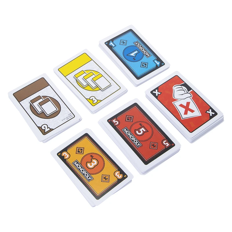 monopoly® bid card game