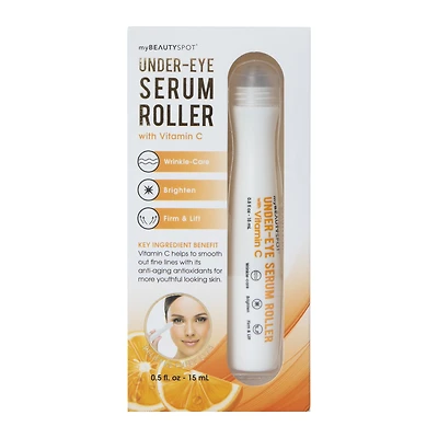 under-eye serum roller with vitamin C