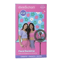 dixie & charli backdrop 4ft x 5ft
