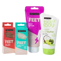 freeman® fabulous foot pamper spa kit - 4-count