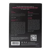freeman® fabulous foot pamper spa kit - 4-count