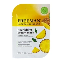 freeman® pineapple & hyaluronic acid nourishing cream mask 0.33 fl.oz