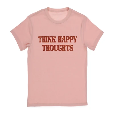 think happy thoughts graphic tee
