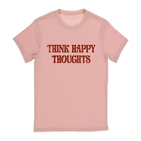 think happy thoughts graphic tee