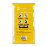 iPhone 14 Pro Max®/13 Max® wavy bling case