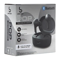 pop true wireless bluetooth® earbuds with case & mic