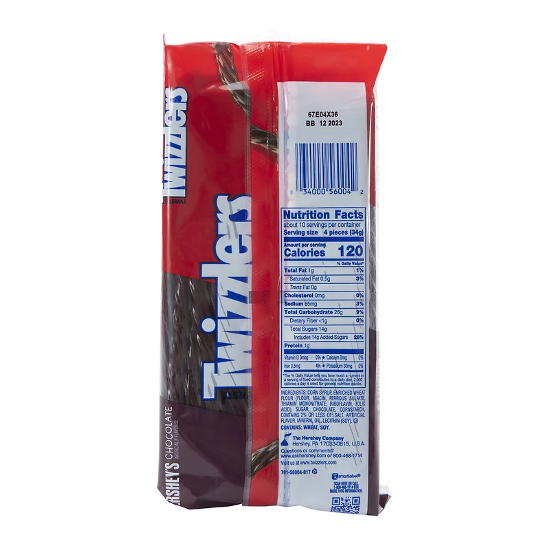 hershey's® twizzlers® chocolate twists 12oz