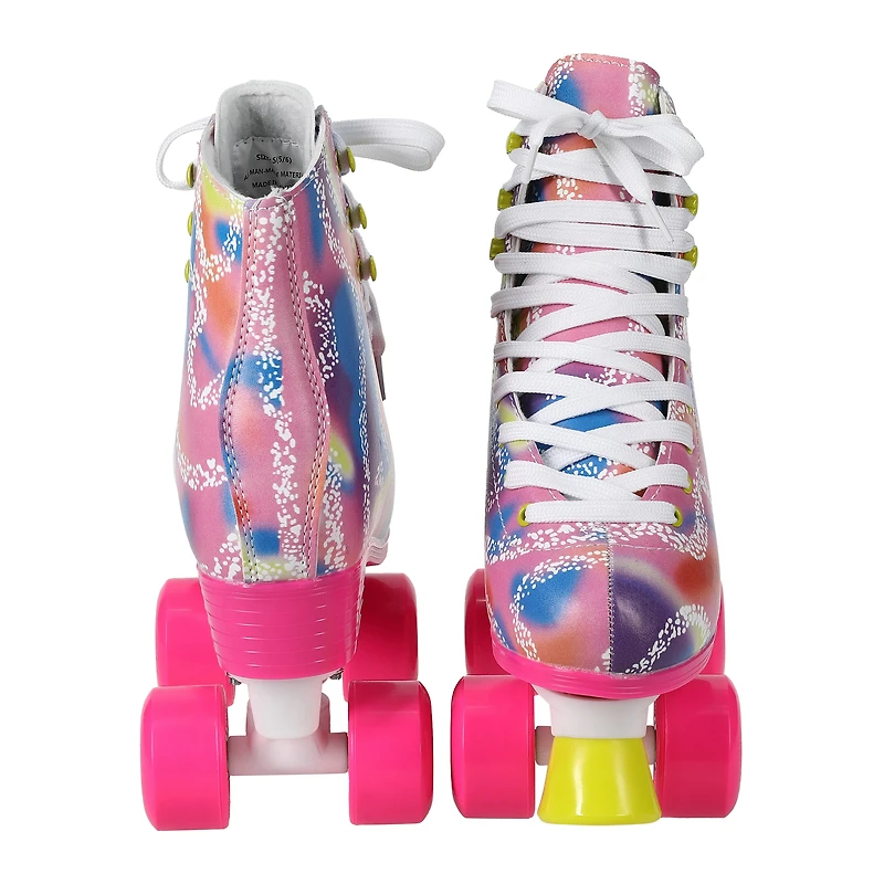 tie dye roller skates