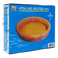 printed inflatable pool 59in x 10.6in