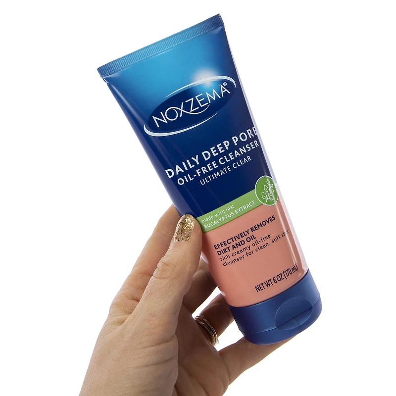 noxzema® daily deep pore oil-free cleanser 6oz