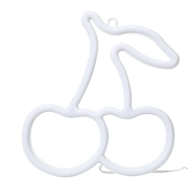 cherry LED neon light 8.5in x 7.25in