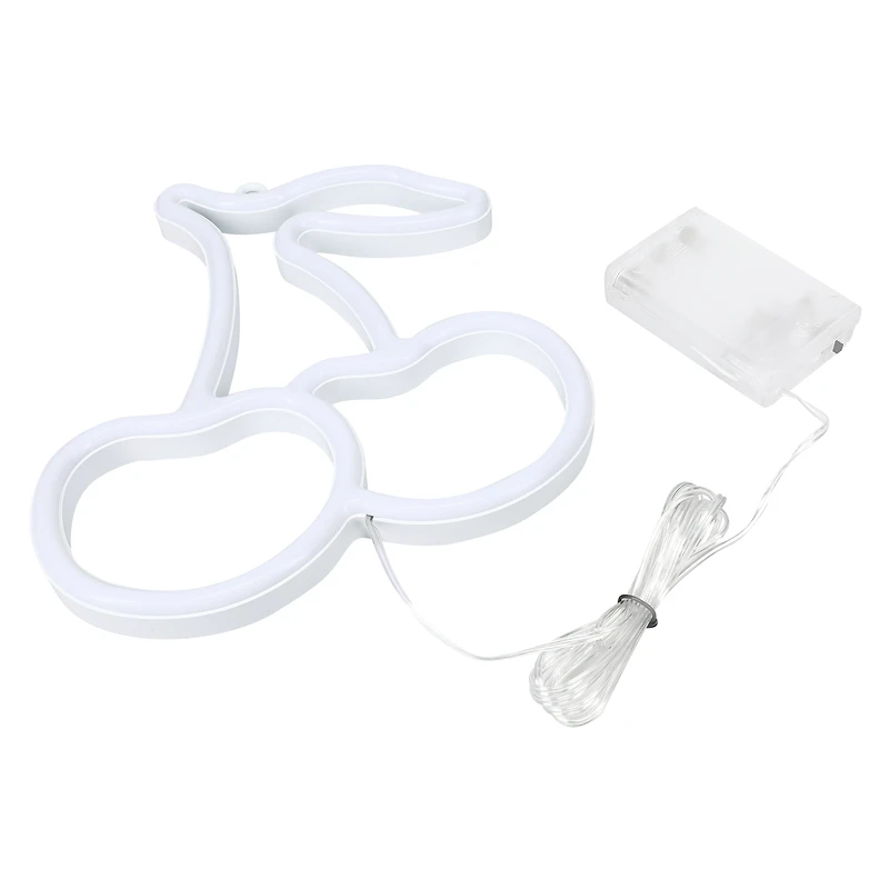 cherry LED neon light 8.5in x 7.25in