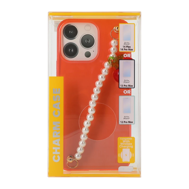 iPhone 14 Pro Max®/Plus® case with charm strap