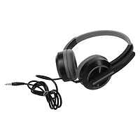 soundbud kid safe wired headphones w. boom mic