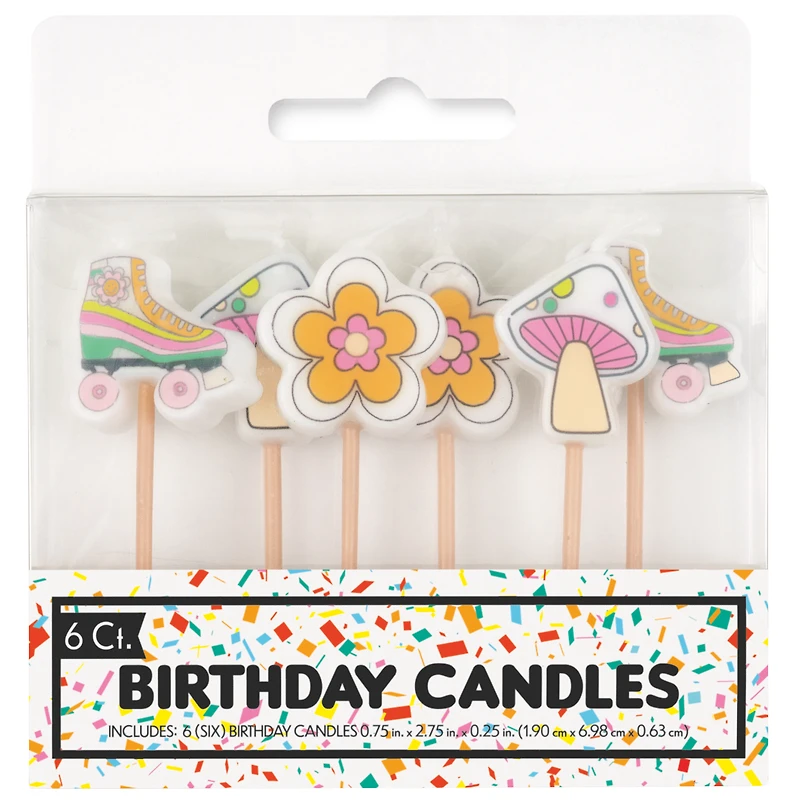 pick birthday candles 6-count