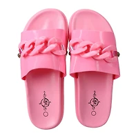 Ladies Chain Slide Sandals