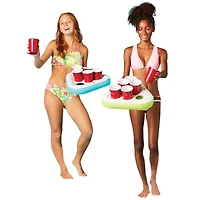 inflatable pool pong game set