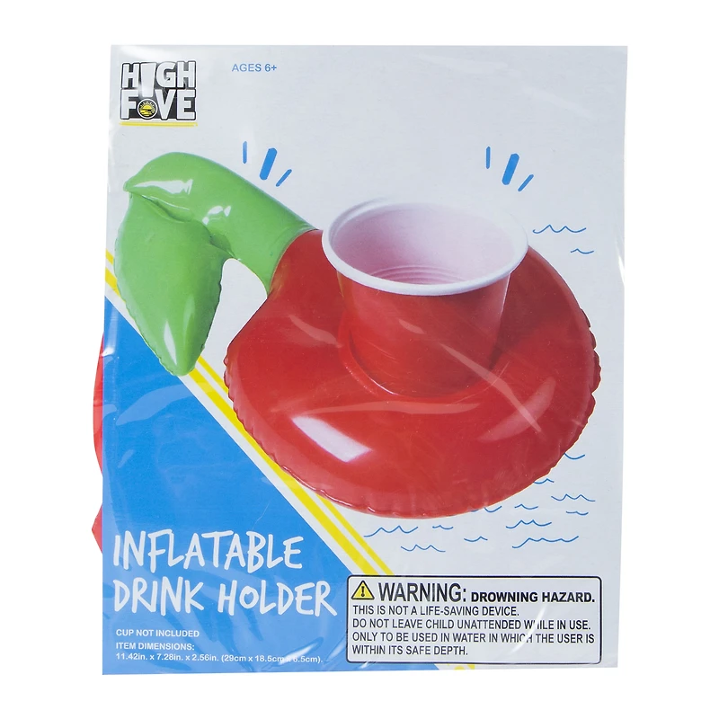 inflatable drink holder pool float