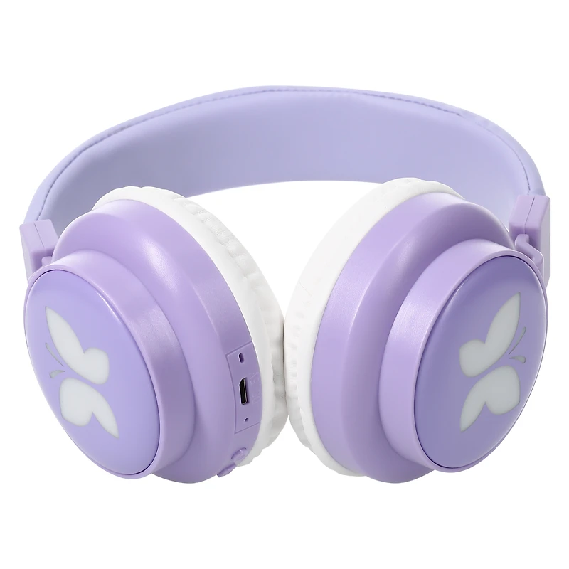 enchant LED icon bluetooth® wireless headphones with mic