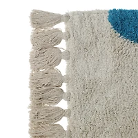 printed tufted rug 20in x 30in