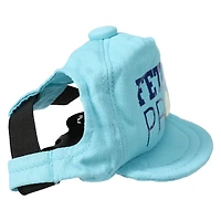 blue pet baseball cap
