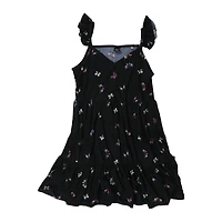 floral tiered ruffle dress