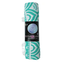 round fringe festival blanket 57in