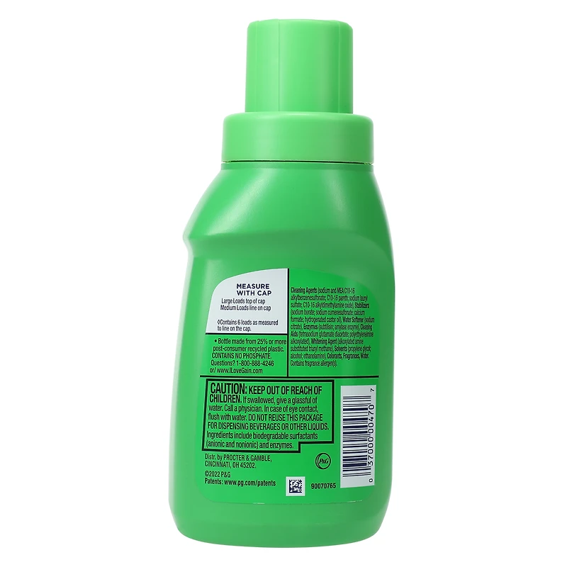 gain® aromaboost liquid detergent 10 fl. oz