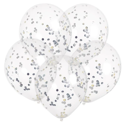 confetti balloons 5-count