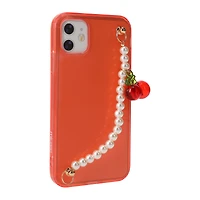 iPhone 11®/Xr® case with charm strap