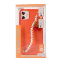iPhone 11®/Xr® case with charm strap