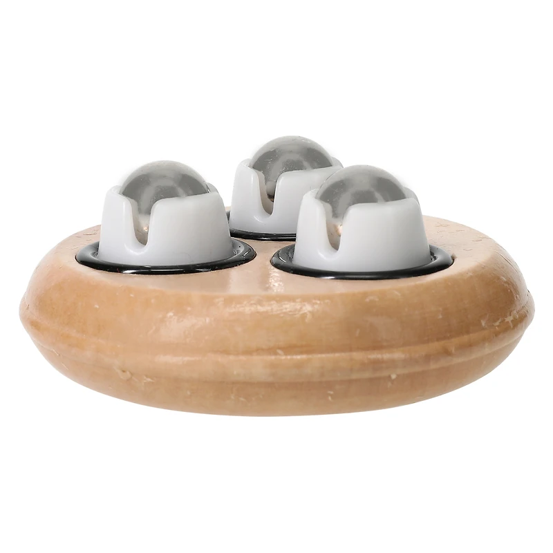 wooden handheld massager