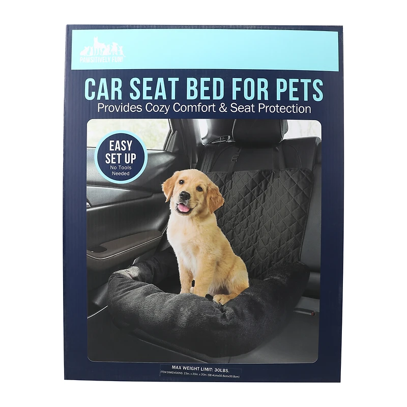 pet car seat bed