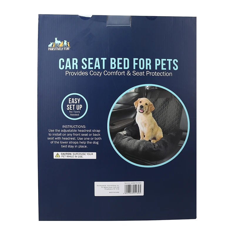 pet car seat bed