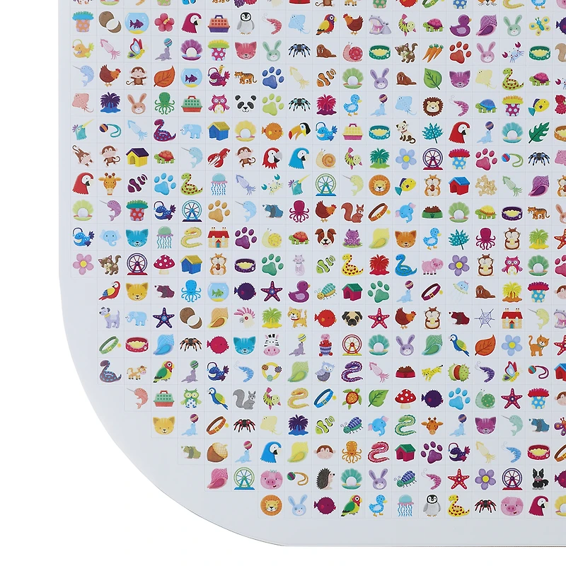 animal sticker book with 3000 animal stickers