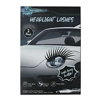 car headlight eyelashes 2-pack