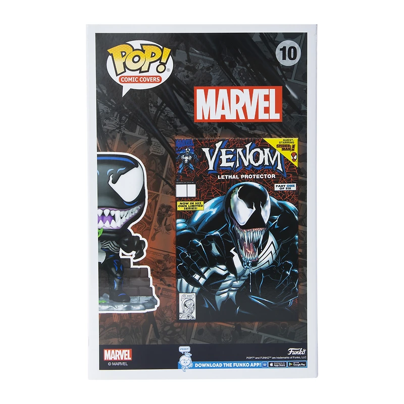 Funko Pop! Comic Covers Marvel Venom vinyl collectible