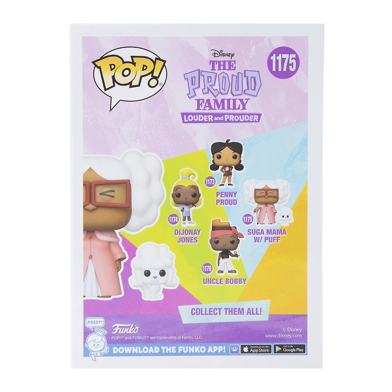 Funko Pop! The Proud Family Louder & Prouder Suga Mama with Puff vinyl figure