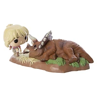 Funko Pop! Jurassic Park™ Dr. Sattler with Triceratops vinyl figure