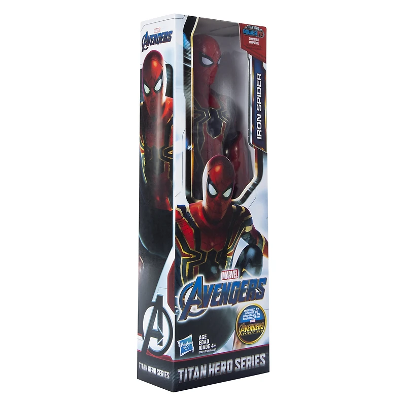Marvel Titan Hero Series Iron Spider action figure 12in