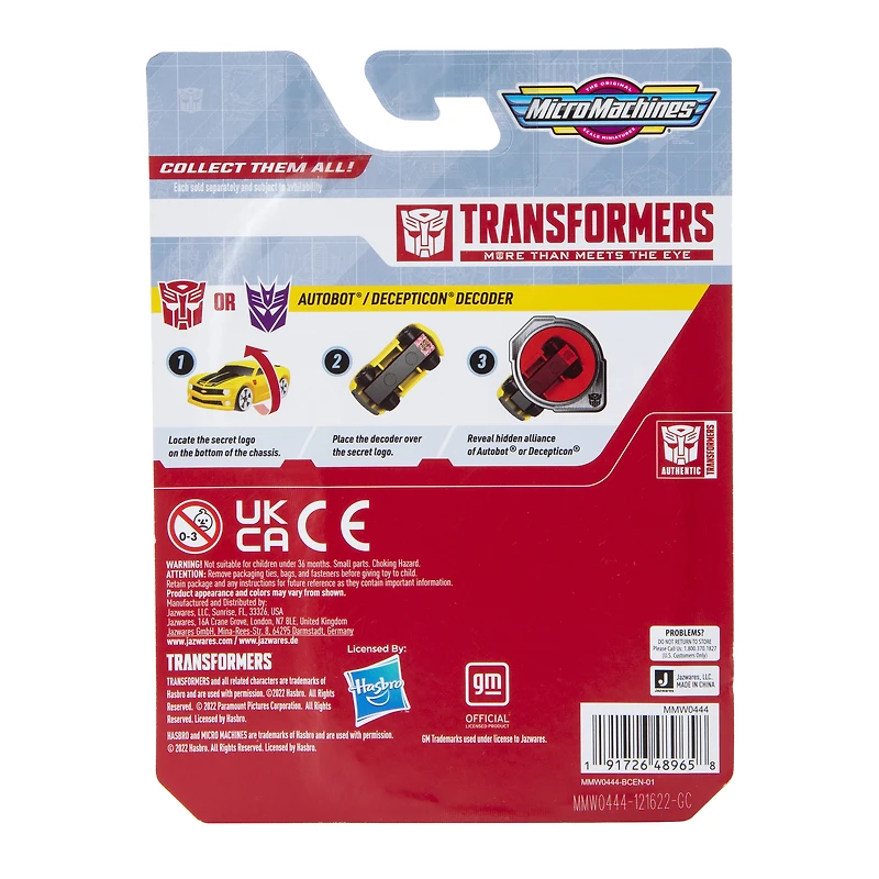 micro machines™ transformers® 2-pack
