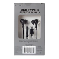 USB-C Wired Earbuds With Mic