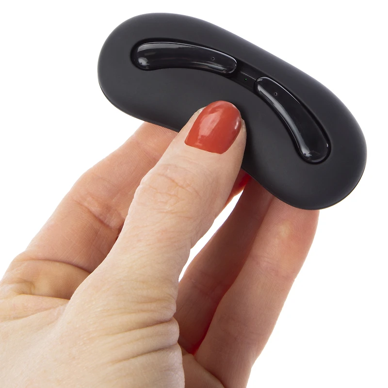 slim true wireless bluetooth® earbuds with case & mic