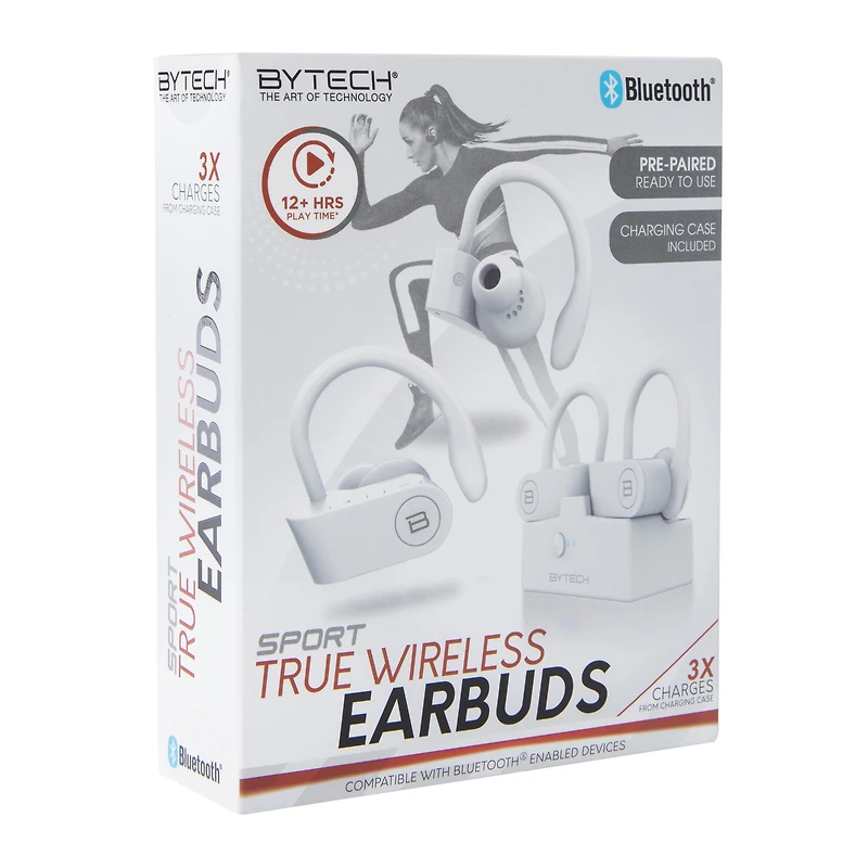 true wireless bluetooth® sport earbuds