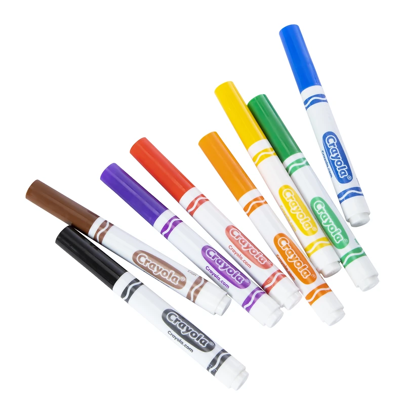crayola® broad line markers 8-count