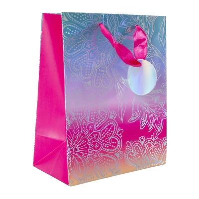 medium print gift bag 9in x 7in