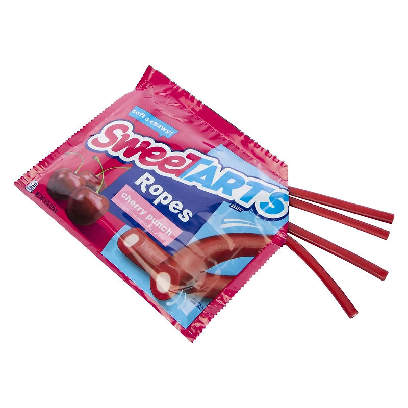 sweetarts® cherry punch soft & chewy ropes 9oz